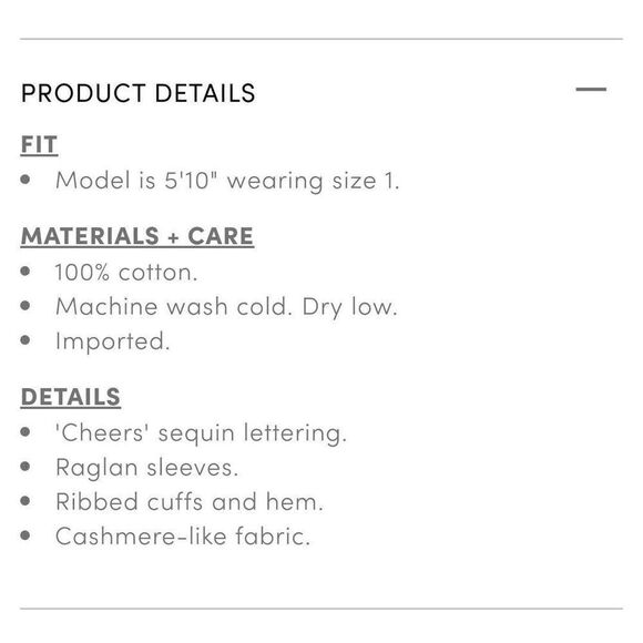 Torrid pullover crew sweater Cheers size 4X - Picture 5 of 6